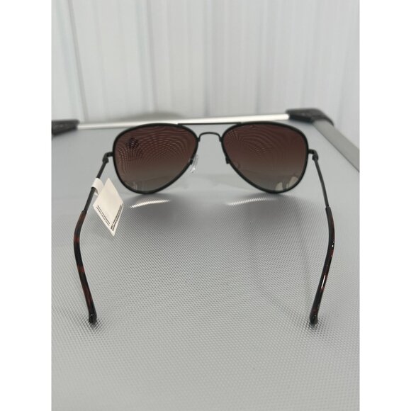 Kreedom Polarized Aviator Sunglasses UV Protection Tortoise Shell Arms Brown NEW - Picture 4 of 6